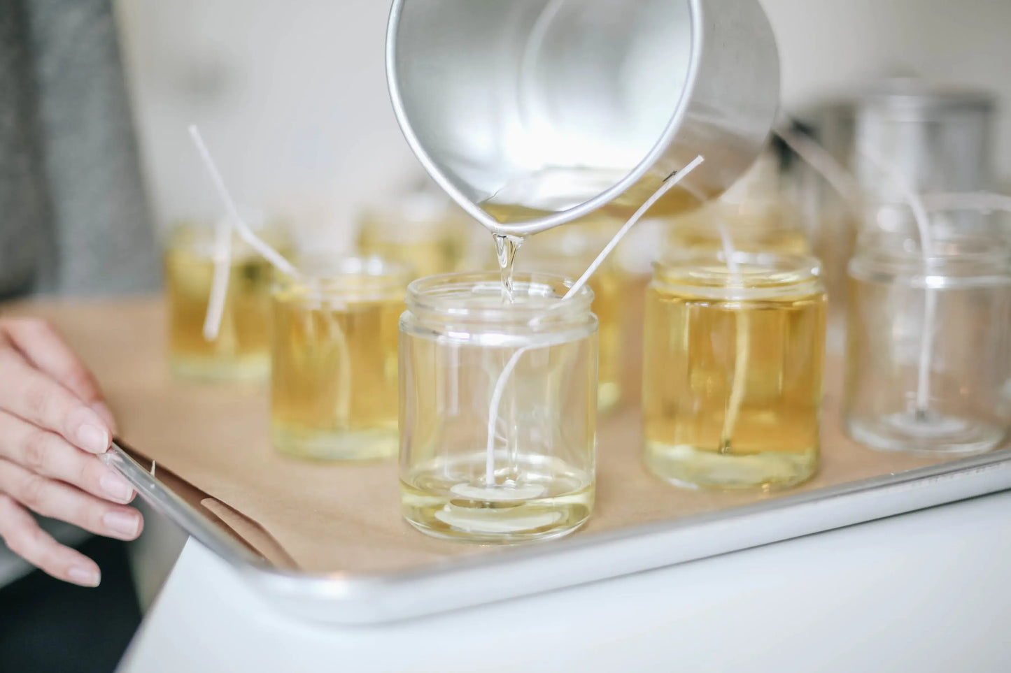 Clear Jar 2 | Peony+Blush Suede Soy Candle | Fresh Candles: Medium-190ml