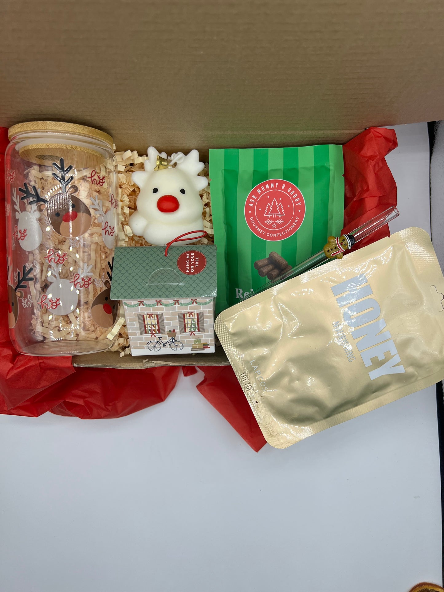 Ruby Reindeer Christmas Self-Care & Treat Gift Box