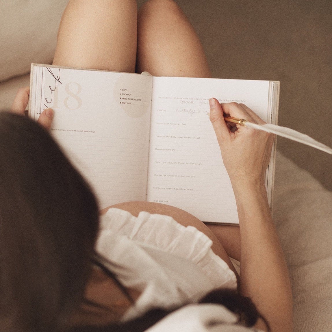 Pregnancy journal, Baby shower gifts, Luxury mummy gifts, Pregnancy gift, Unique baby Gifts, mummy to be, Push present, Baby Journal