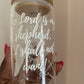 The Lord is my Shepherd Glass Cup