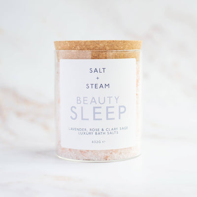 Beauty Sleep - Lavender & Rose Bath Salts 80g & 432g: Test Tube