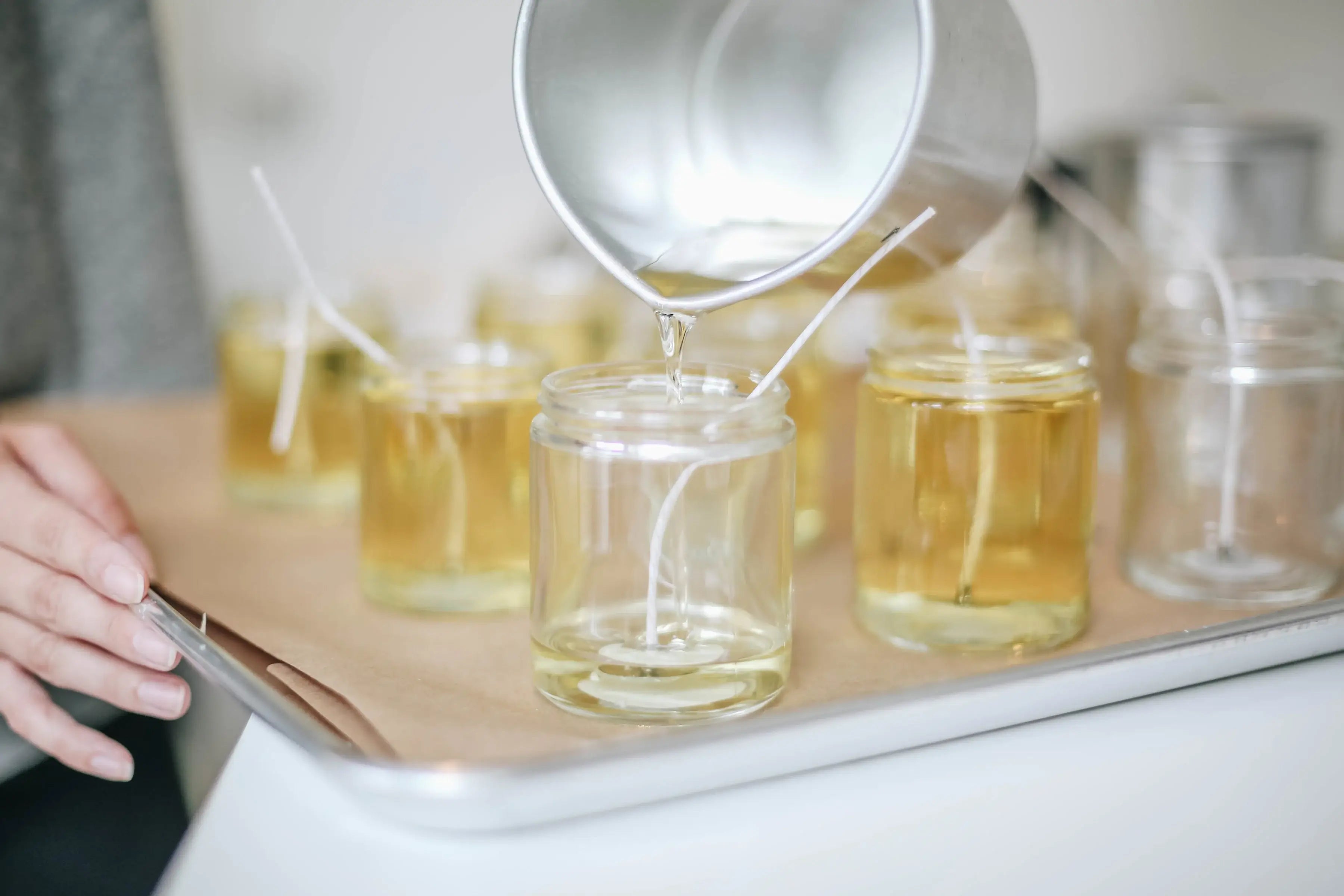 Clear Jar 2 | Vanilla Soy Candle | Gourmand Candles: Medium-190ml