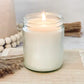 Clear Jar 2 | Vanilla Soy Candle | Gourmand Candles: Medium-190ml
