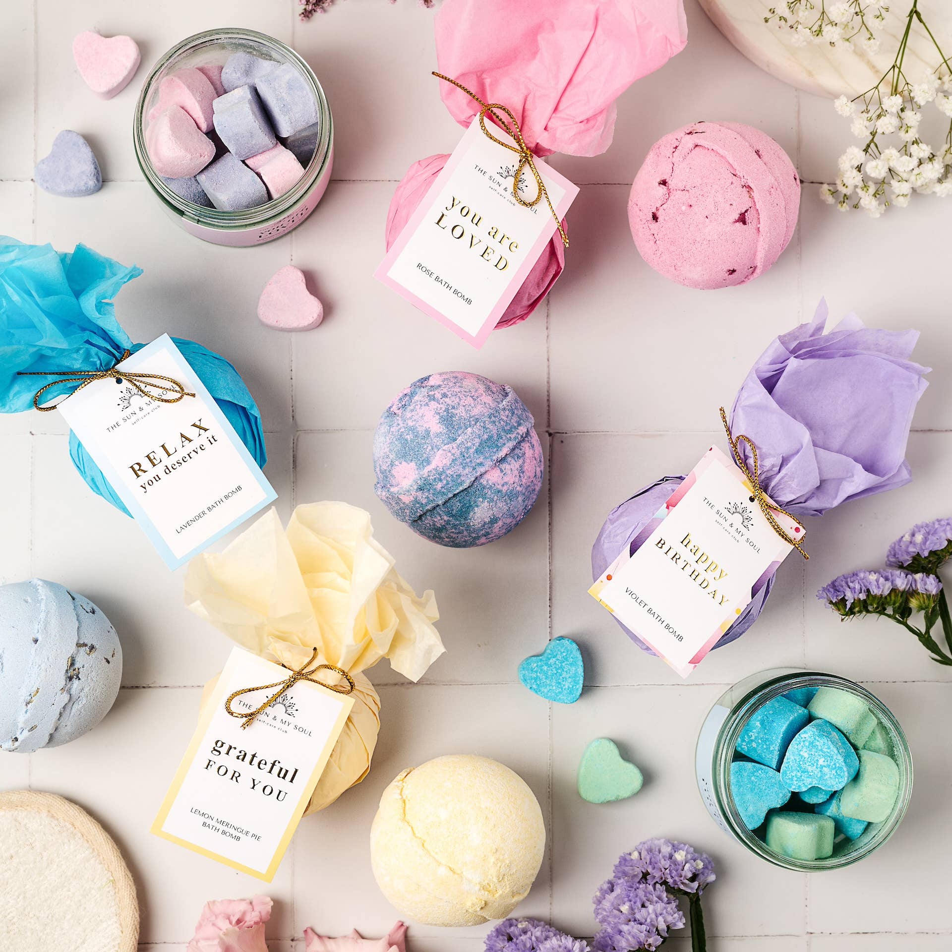 Love Rose Luxury Bath Bomb⎜You Are Loved Mother's Day Gift