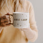 Boss Lady Gold Tile Coffee Mug