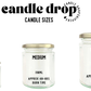 Clear Jar 2 | Vanilla Soy Candle | Gourmand Candles: Medium-190ml