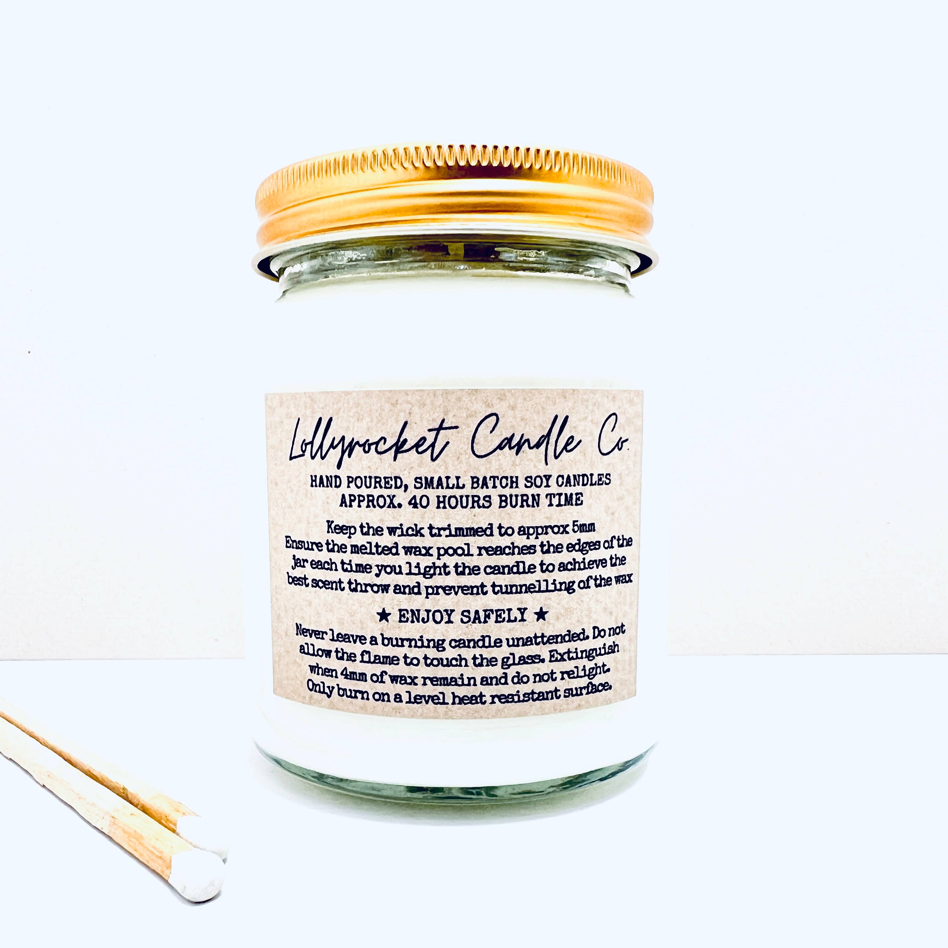 Favourite human handmade soy scented candle : Coconut Milk and Sea Salt