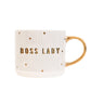 Boss Lady Gold Tile Coffee Mug