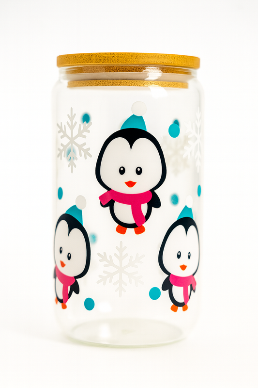 Penguin Parade Jar