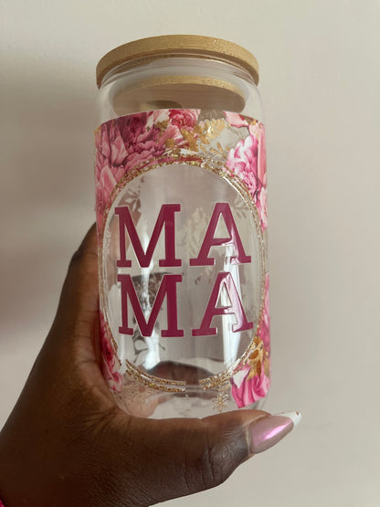 Mama Glass Cup- Perfect gift for Mother’s Day