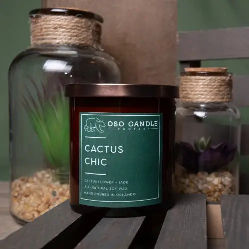 Cactus Chic | Scented Soy Wax Candle
