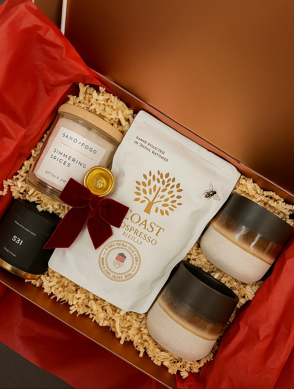 Luxury Coffee & Chocolate Gift Box – Ready To Go Box