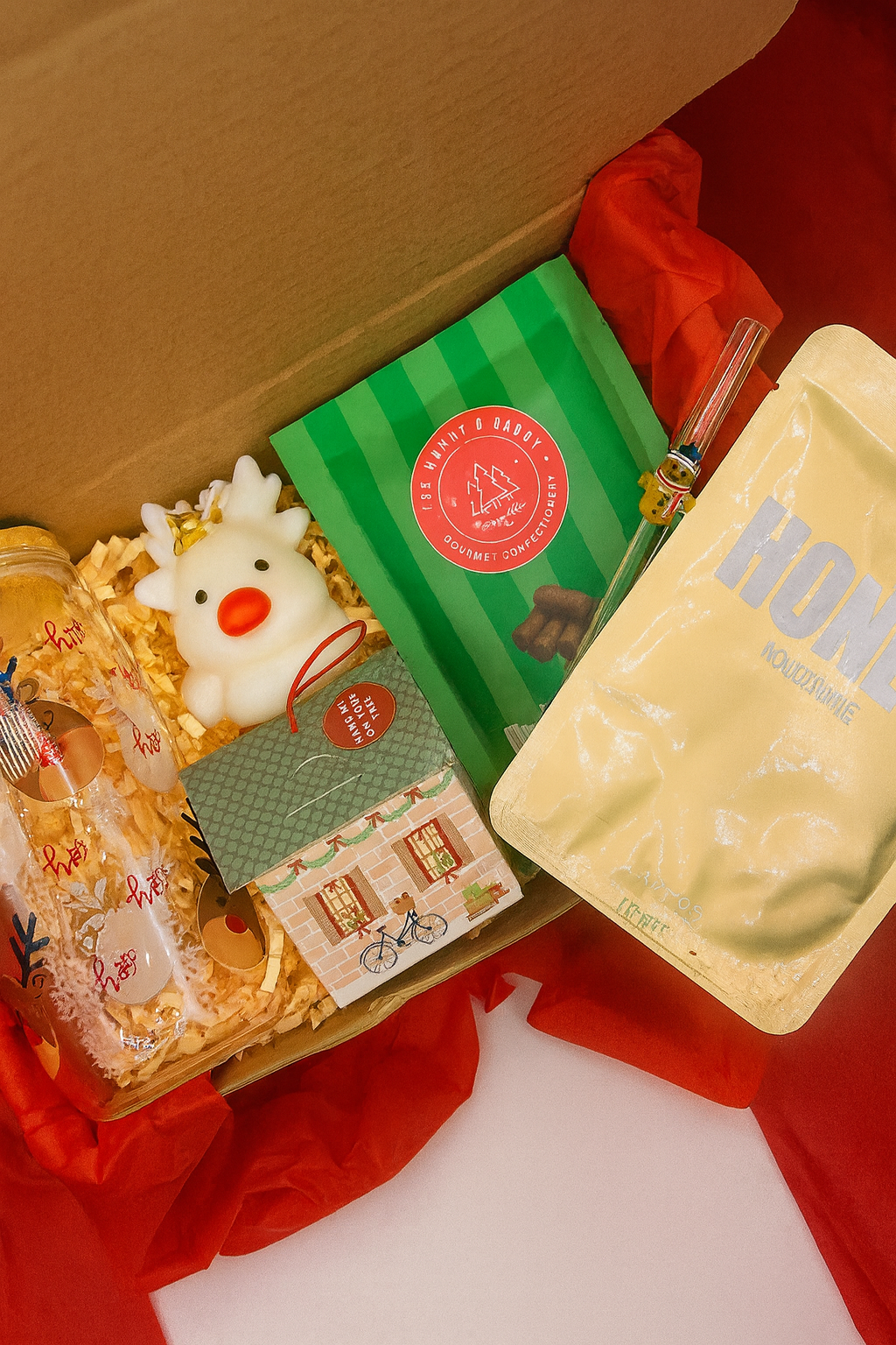 Ruby Reindeer Christmas Self-Care & Treat Gift Box
