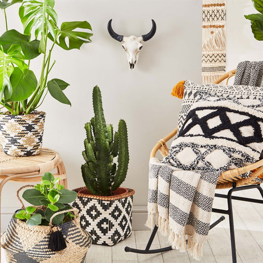 Scandi Boho Blanket Throw