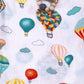 Hot Air Balloons Baby Muslin