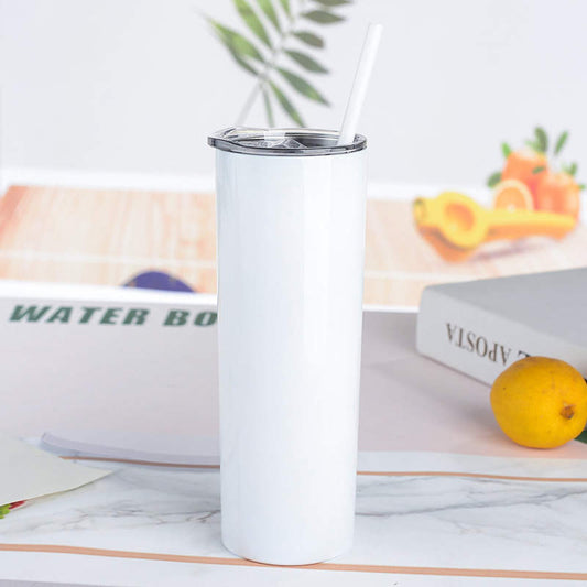 Glacier White Skinny Tumbler