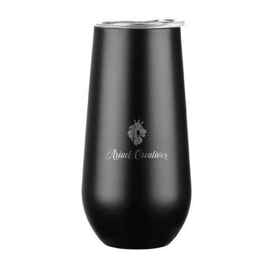 Black Onyx Champagne Tumbler