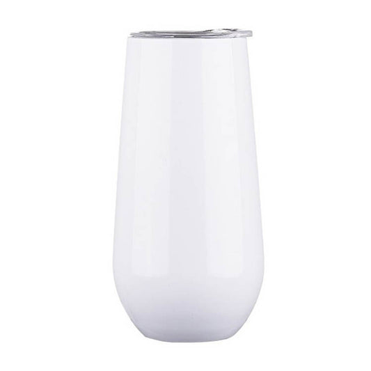 Glacier White Champagne Tumbler