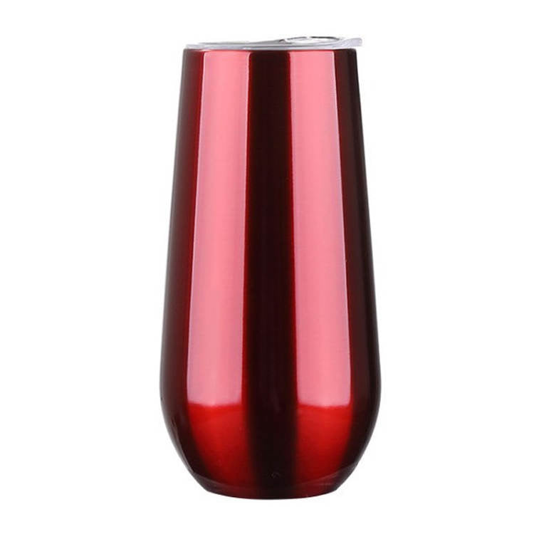 Fire Engine Red Champagne Tumbler
