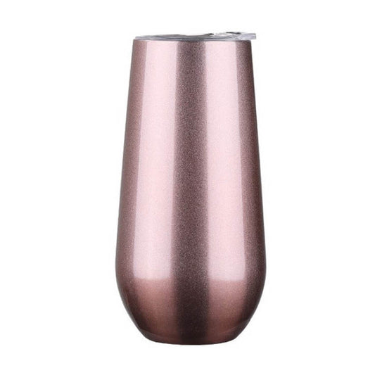 Rose Gold Champagne Tumbler