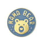 Mama Bear Enamel Pin Badge