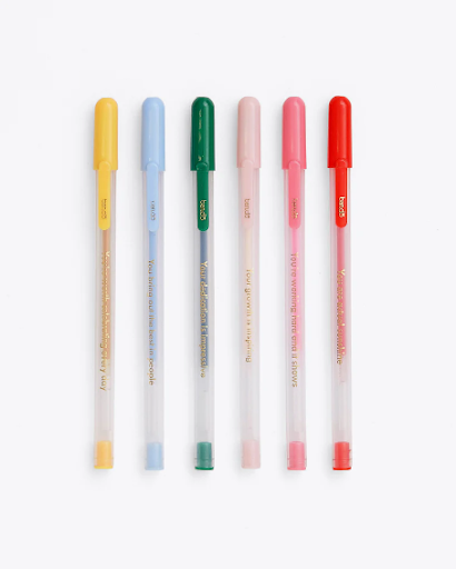 Compliments- Write On! Gel Pen Set