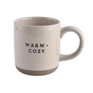 Warm And Cozy Stoneware Mug