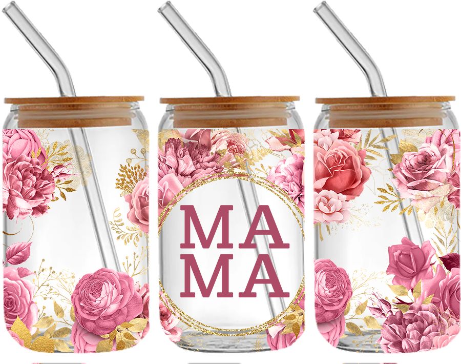 MAMA glass cup