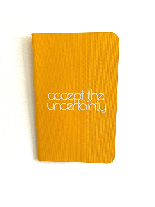 Accept The Uncertainty Notebook