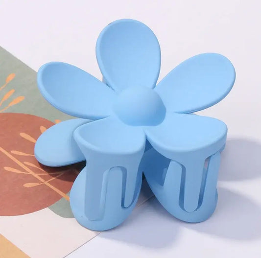 Blue Flower Hair Clip