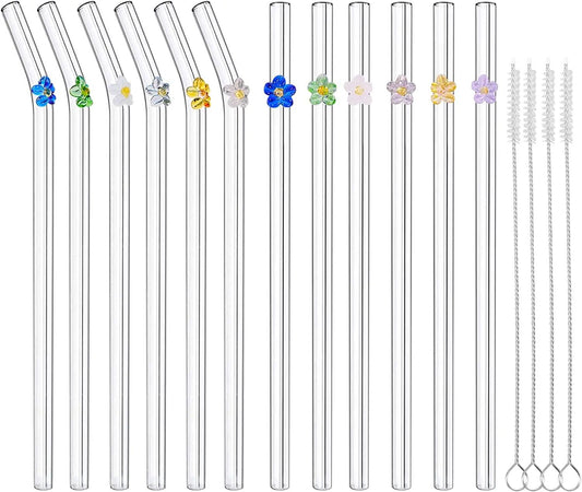 Flower Straws