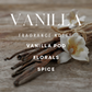 Clear Jar 2 | Vanilla Soy Candle | Gourmand Candles: Medium-190ml