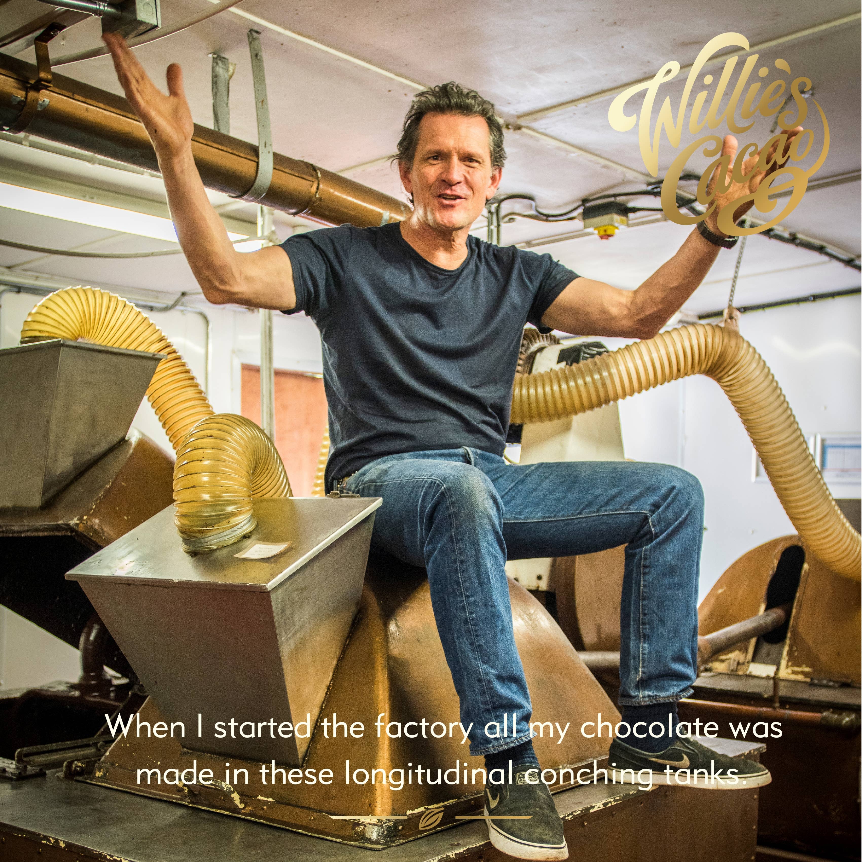 El Blanco. Creamy white chocolate. 50g bar