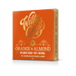 Orange & Almond. 100% cacao. No Added Sugar. Vegan. 50g bar
