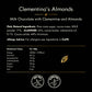 Clementina's Almonds. Milk chocolate. 50g bar