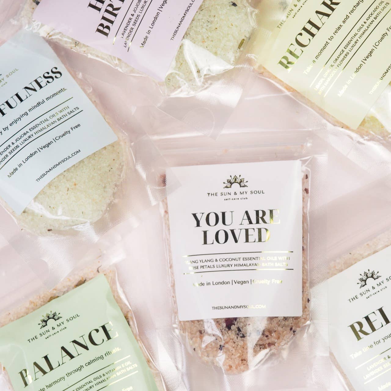 Love Rose Luxury Soak Himalayan Bath Salts⎜Mother's Day Gift
