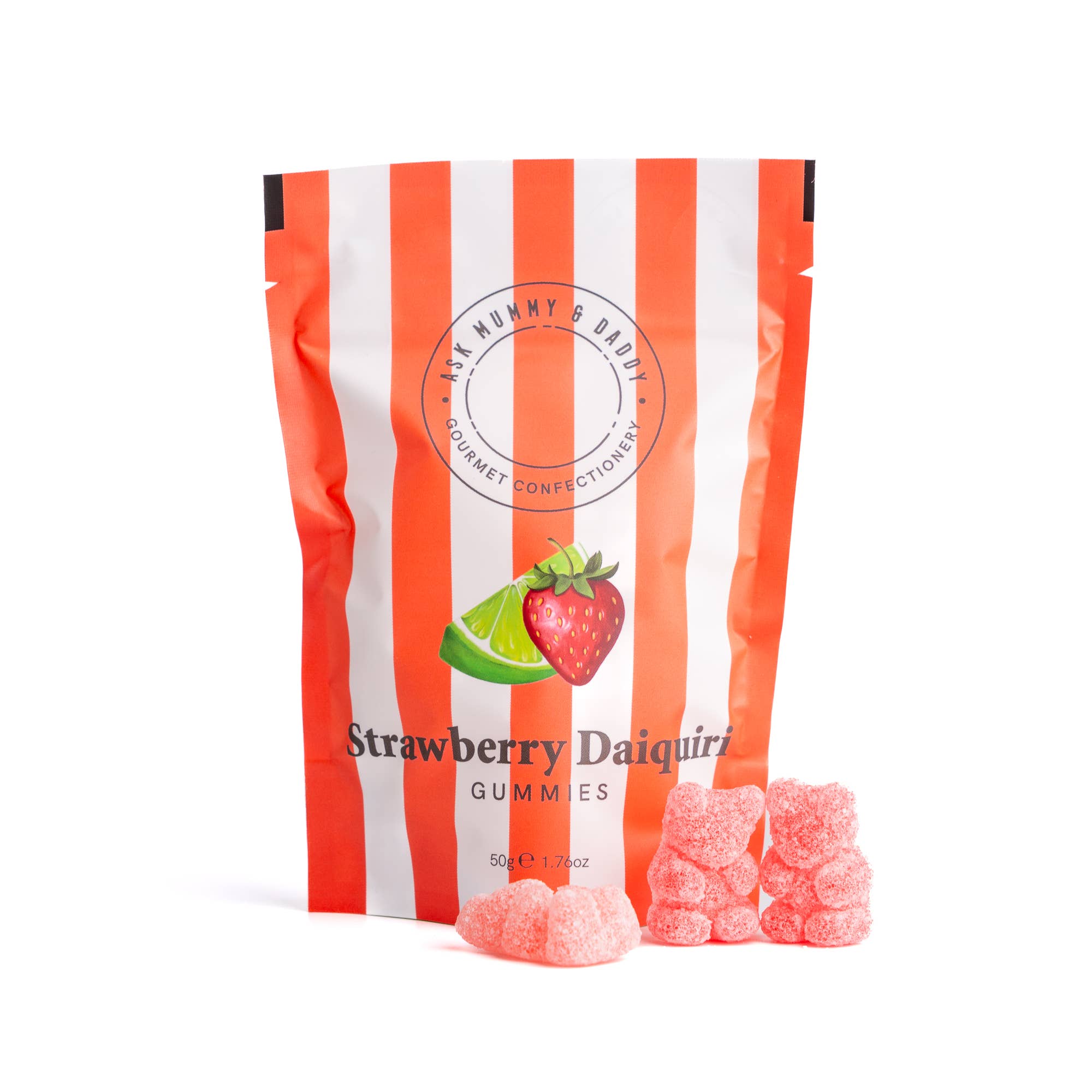 Strawberry Daiquiri Cocktail Gummies