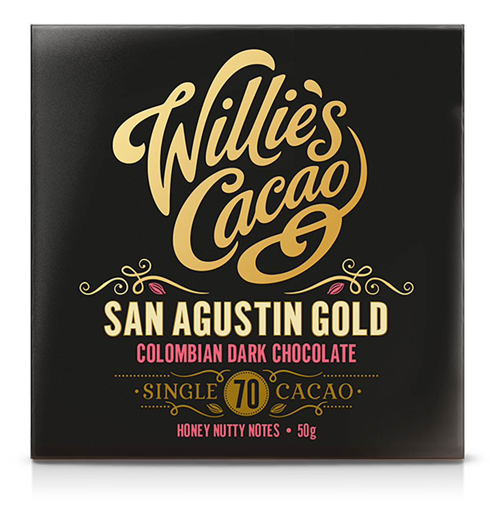 San Augustin Gold Colombian 70 50g Chocolate Bar