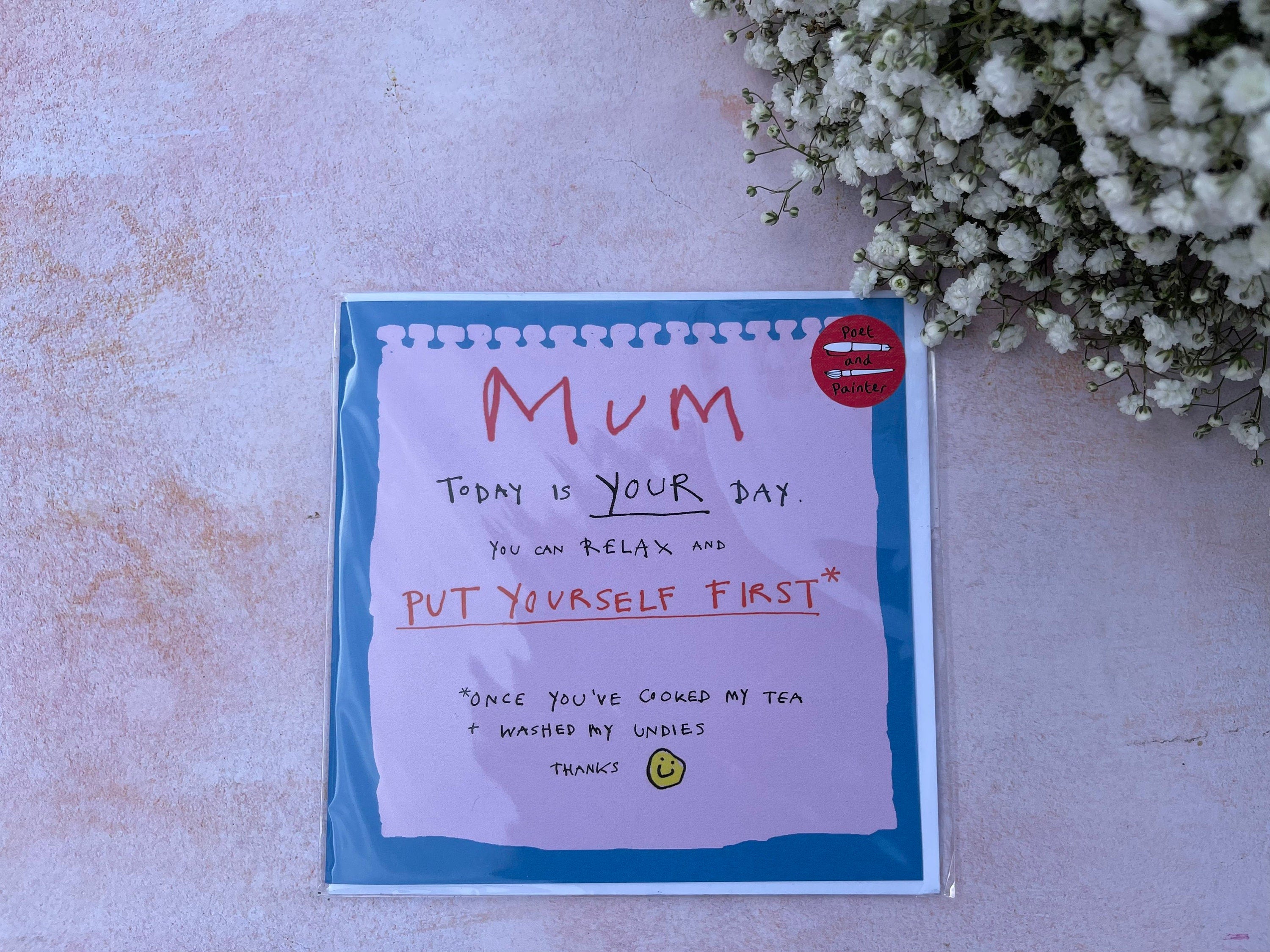 Treat Yourself Mum Card!