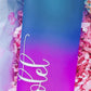 Rainbow Gradient Cup With Straw