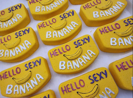 Hello Sexy Banana Bath Bombs