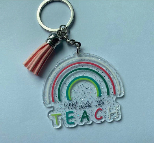 Made To Teach Keyring